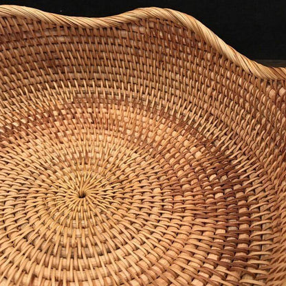 Bamboo Storage Basket Blackbrdstore