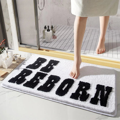 Be Reborn Bath Mat Blackbrdstore