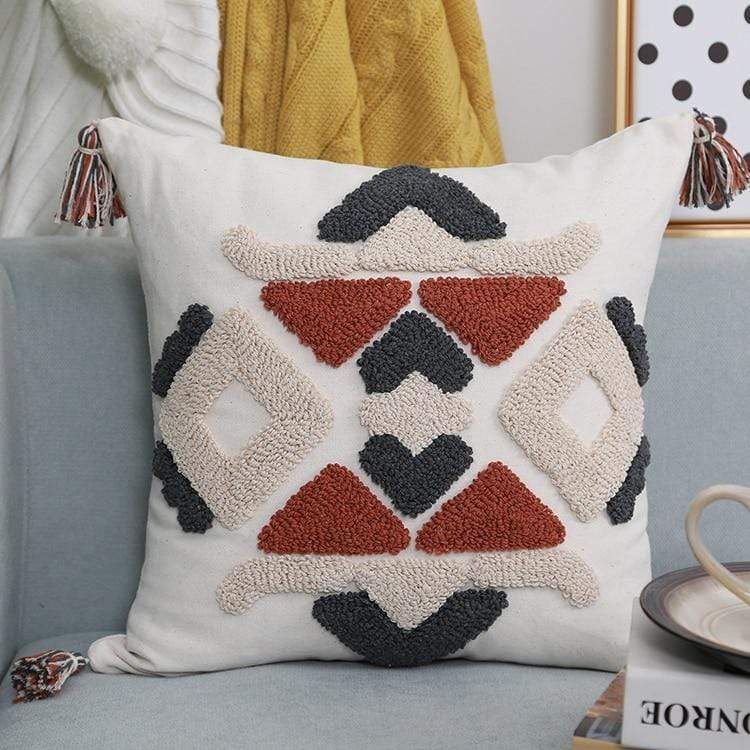 Berber Pattern Cushion Cover Blackbrdstore