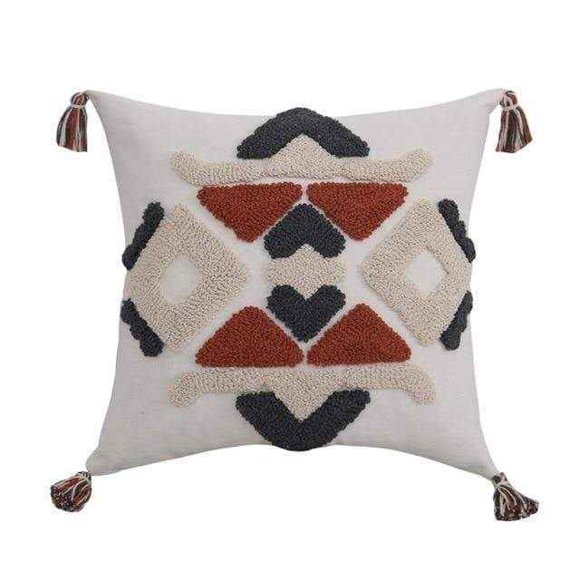 Berber Pattern Cushion Cover Blackbrdstore