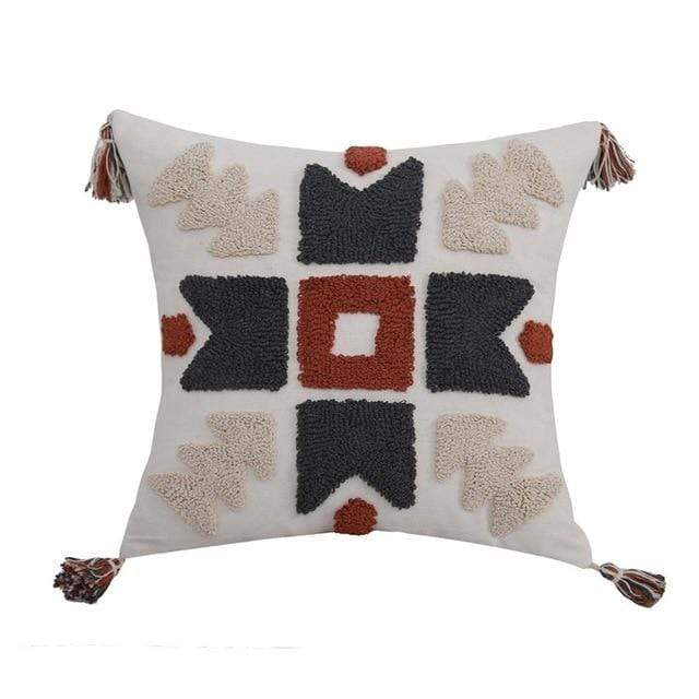 Berber Pattern Cushion Cover Blackbrdstore