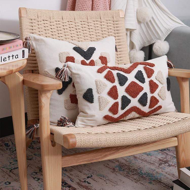 Berber Pattern Cushion Cover Blackbrdstore