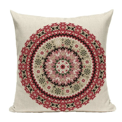 Bohemian Mandala Cushion Cover Blackbrdstore