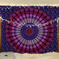 Bohemian Peacock Mandala Tapestry Blackbrdstore