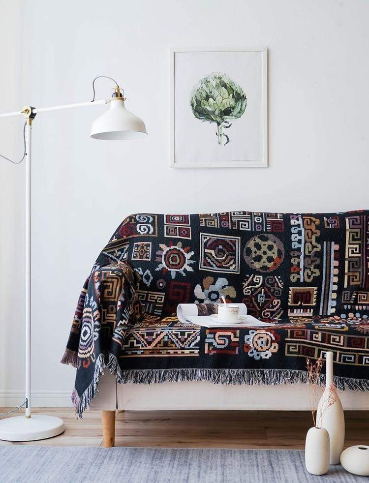 Bohemian Throw Blanket Blackbrdstore