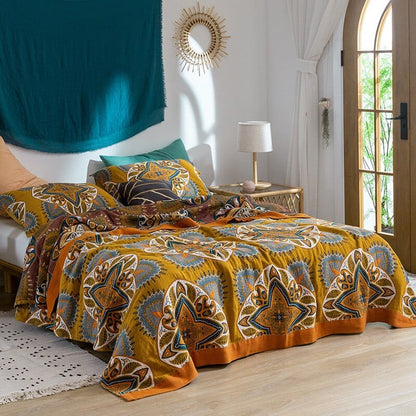 Bohemian Vibes Bedspread Blackbrdstore