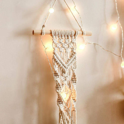 Boho Plant Tapestry Macrame Blackbrdstore