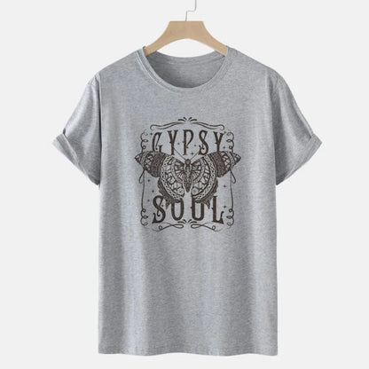 Butterfly Gypsy Soul Graphic Tee Blackbrdstore