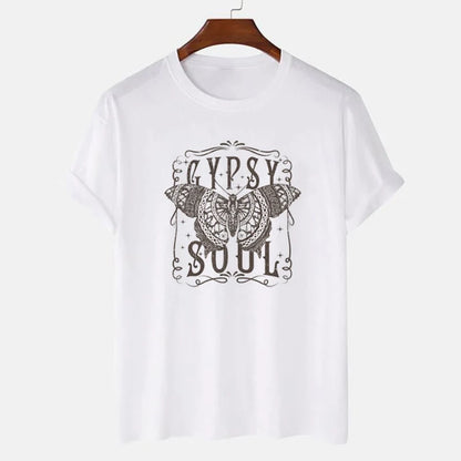 Butterfly Gypsy Soul Graphic Tee Blackbrdstore