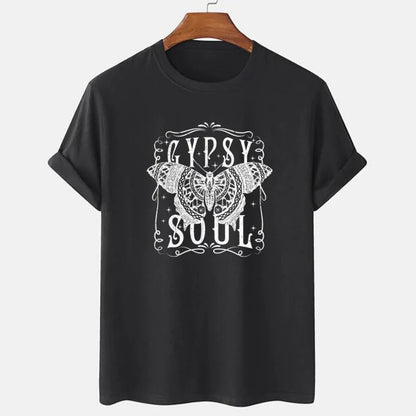 Butterfly Gypsy Soul Graphic Tee Blackbrdstore