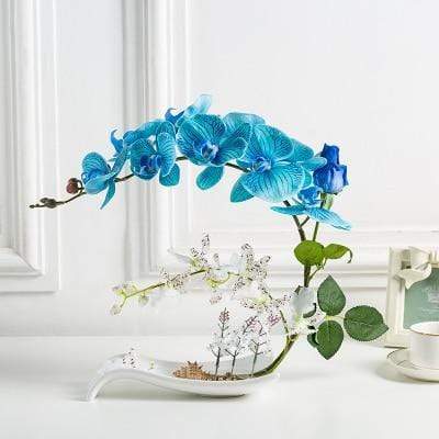 Butterfly Orchid Artificial Flower Blackbrdstore