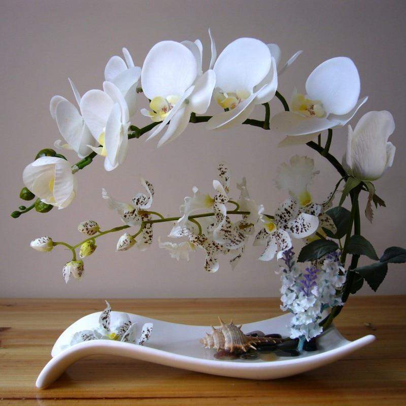 Butterfly Orchid Artificial Flower Blackbrdstore