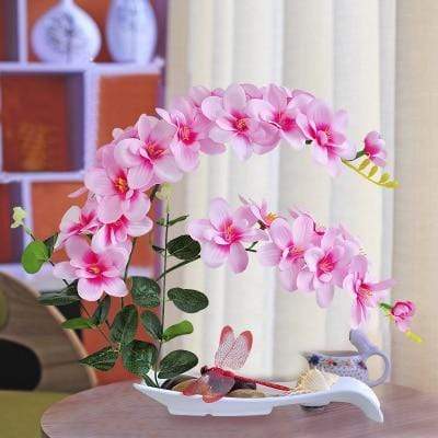 Butterfly Orchid Artificial Flower Blackbrdstore