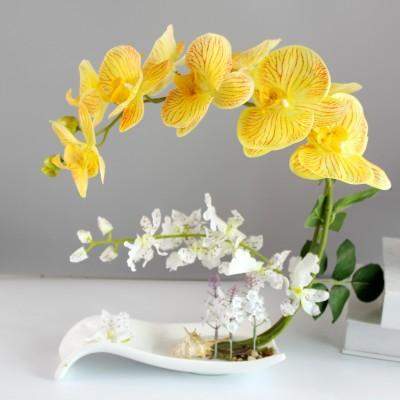 Butterfly Orchid Artificial Flower Blackbrdstore