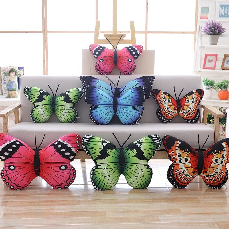 Butterfly Plush Pillows Blackbrdstore