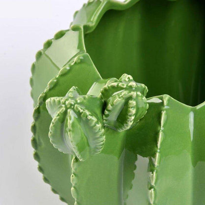 Cactus Ceramic Flower Pot Blackbrdstore