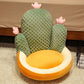 Cactus Chair Plush Pillow Blackbrdstore