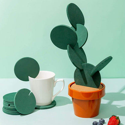 Cactus Coaster Set Blackbrdstore