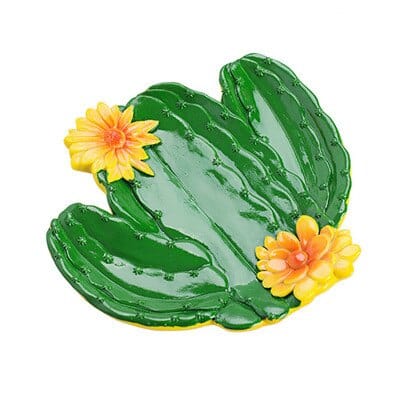 Cactus & Sunflower Plate Tray Blackbrdstore