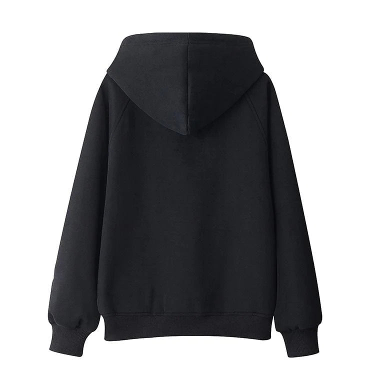 Casual Hooded Hoodies Blackbrdstore