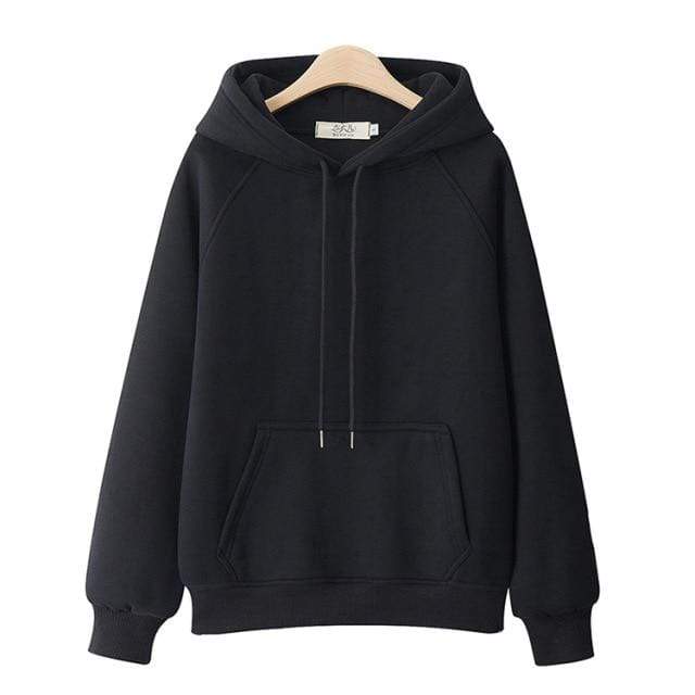 Casual Hooded Hoodies Blackbrdstore