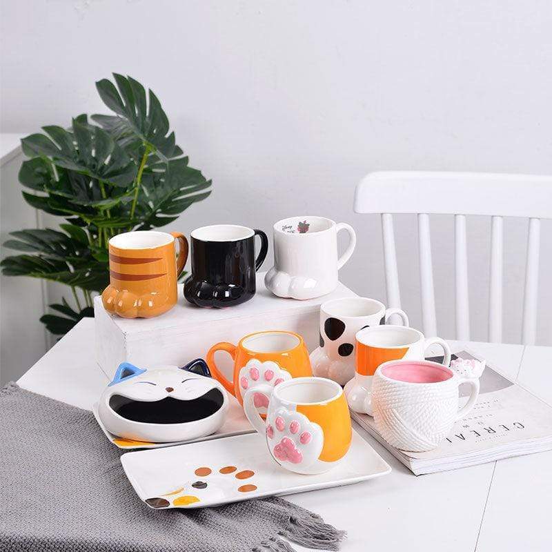 Cat Paw Coffee Mug Blackbrdstore