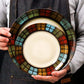 Ceramic Colorful Plates Blackbrdstore