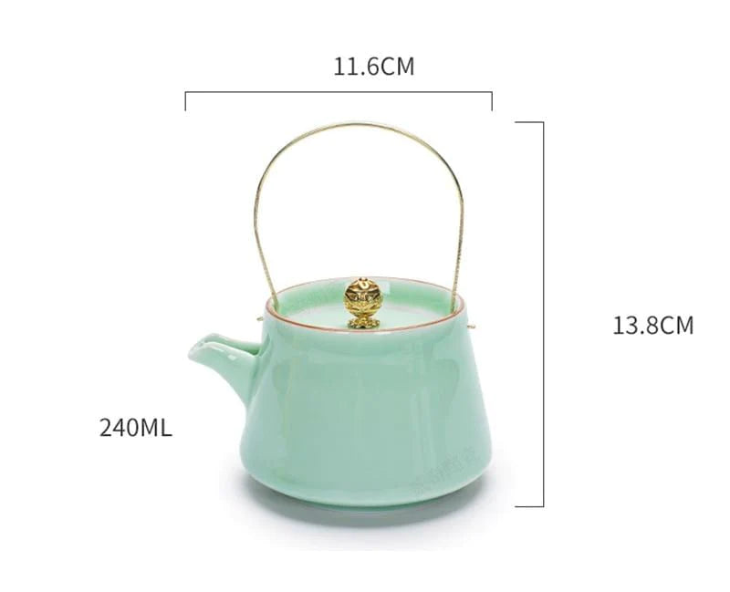 Ceramic Earthenware Teapots Blackbrdstore