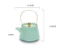 Ceramic Earthenware Teapots Blackbrdstore
