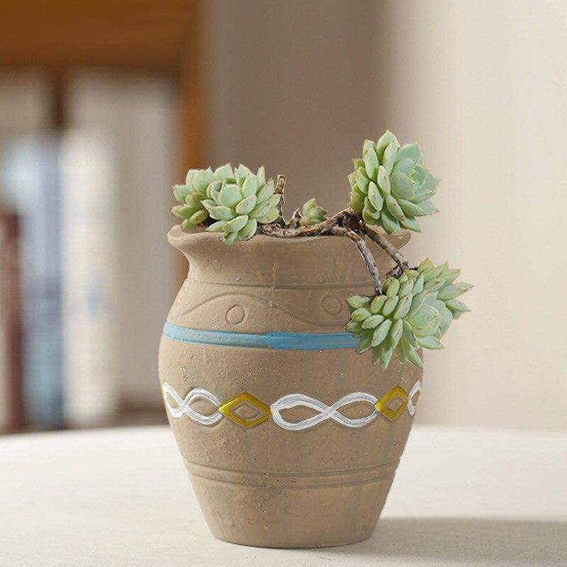 Ceramic Succulent Pots Blackbrdstore