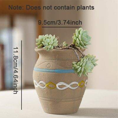 Ceramic Succulent Pots Blackbrdstore