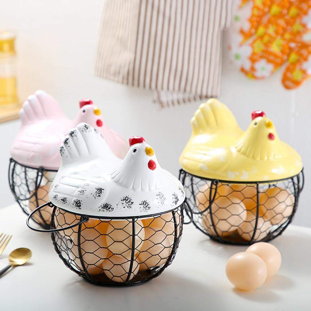 Chicken Storage Basket Blackbrdstore