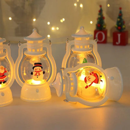 Christmas Candle Lantern Blackbrdstore