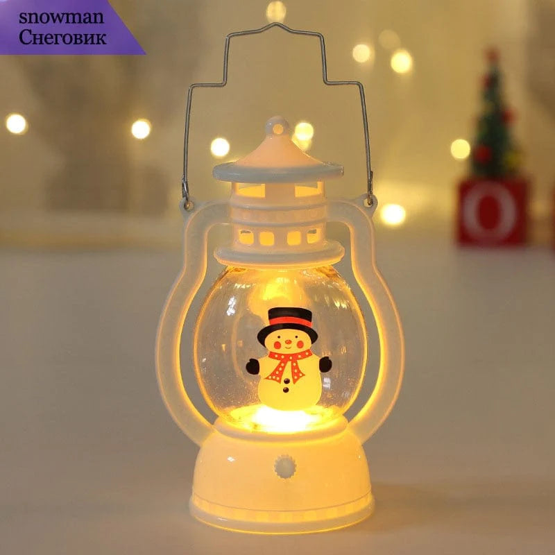 Christmas Candle Lantern Blackbrdstore