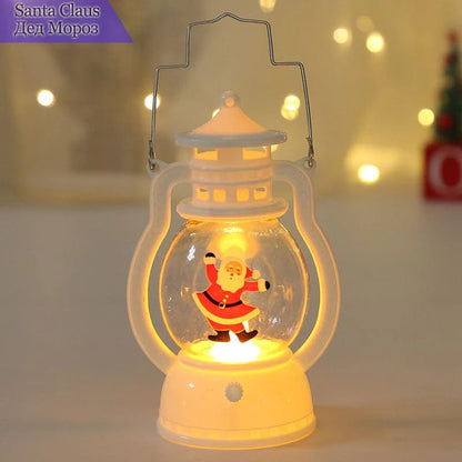 Christmas Candle Lantern Blackbrdstore