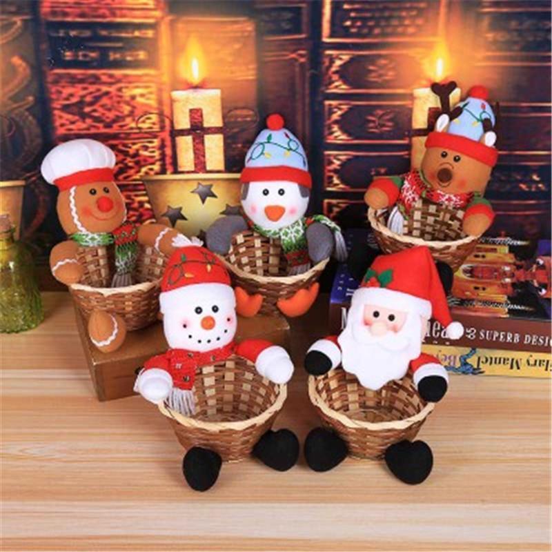 Christmas Candy Basket Blackbrdstore