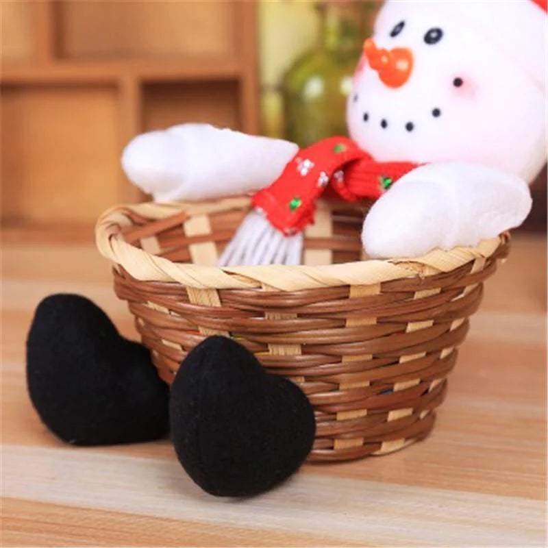 Christmas Candy Basket Blackbrdstore