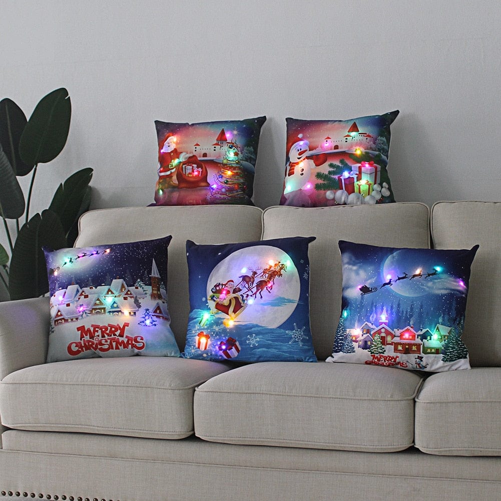 Christmas Cushion Covers Blackbrdstore