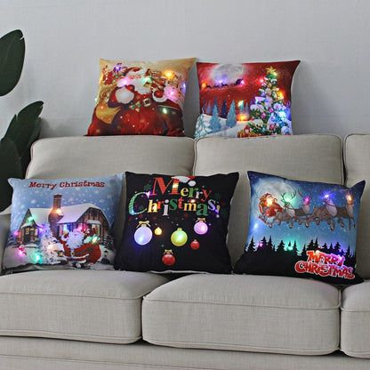 Christmas Cushion Covers Blackbrdstore