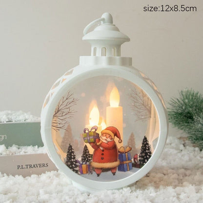 Christmas LED Lantern Blackbrdstore