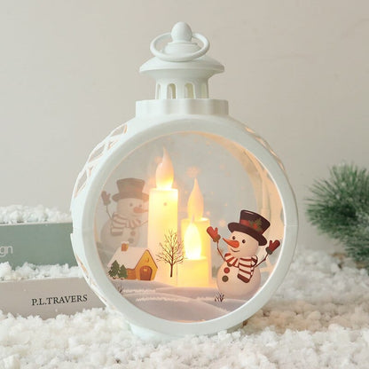 Christmas LED Lantern Blackbrdstore