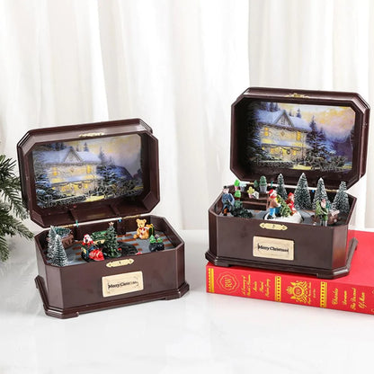 Christmas Music Box Blackbrdstore