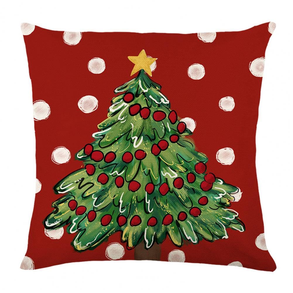 Christmas Throw Pillow Cover Blackbrdstore