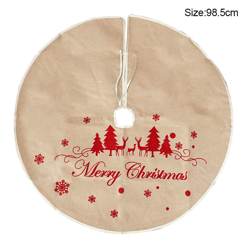 Christmas Tree Skirt Blackbrdstore