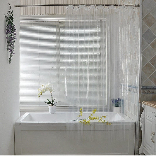 Clear Shower Curtain Blackbrdstore