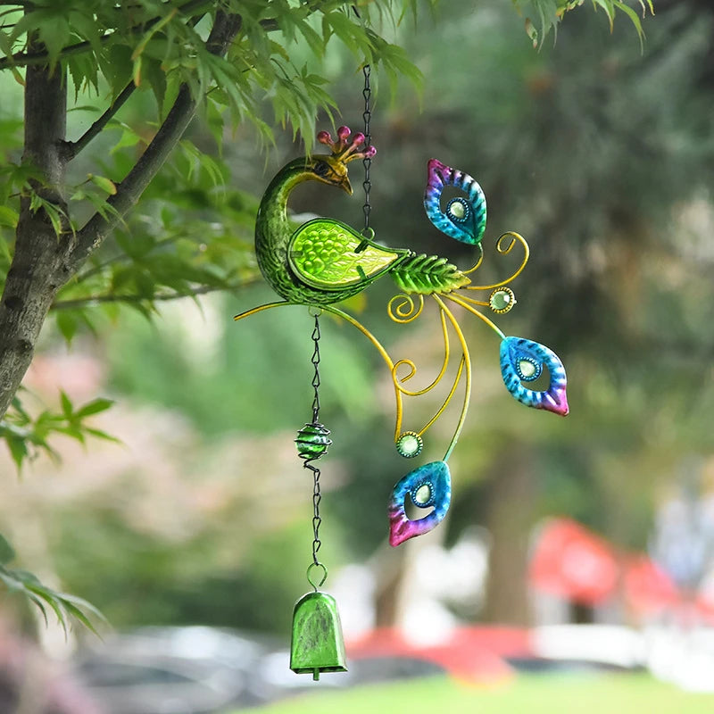 Peacock Wind Chimes