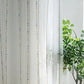 Colorful Stereoscopic Embroidered Sheer Curtain Blackbrdstore