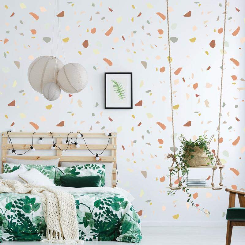 Colorful Stones Wall Stickers Blackbrdstore