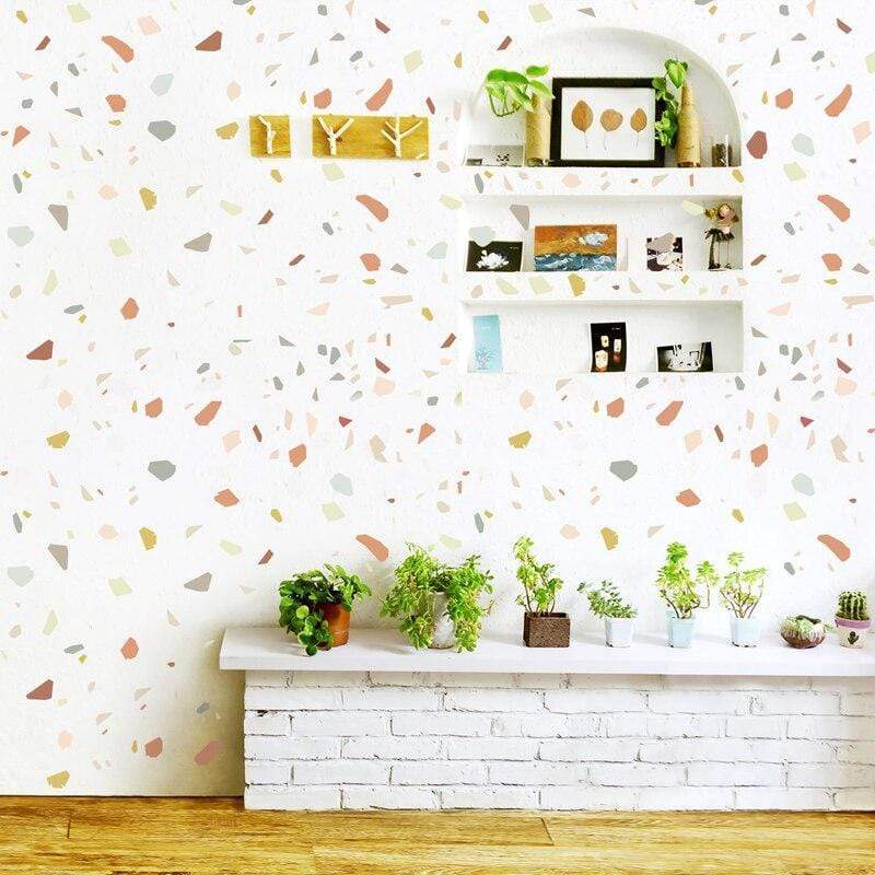 Colorful Stones Wall Stickers Blackbrdstore