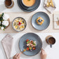 Colt Grey Stoneware Tableware Set Blackbrdstore